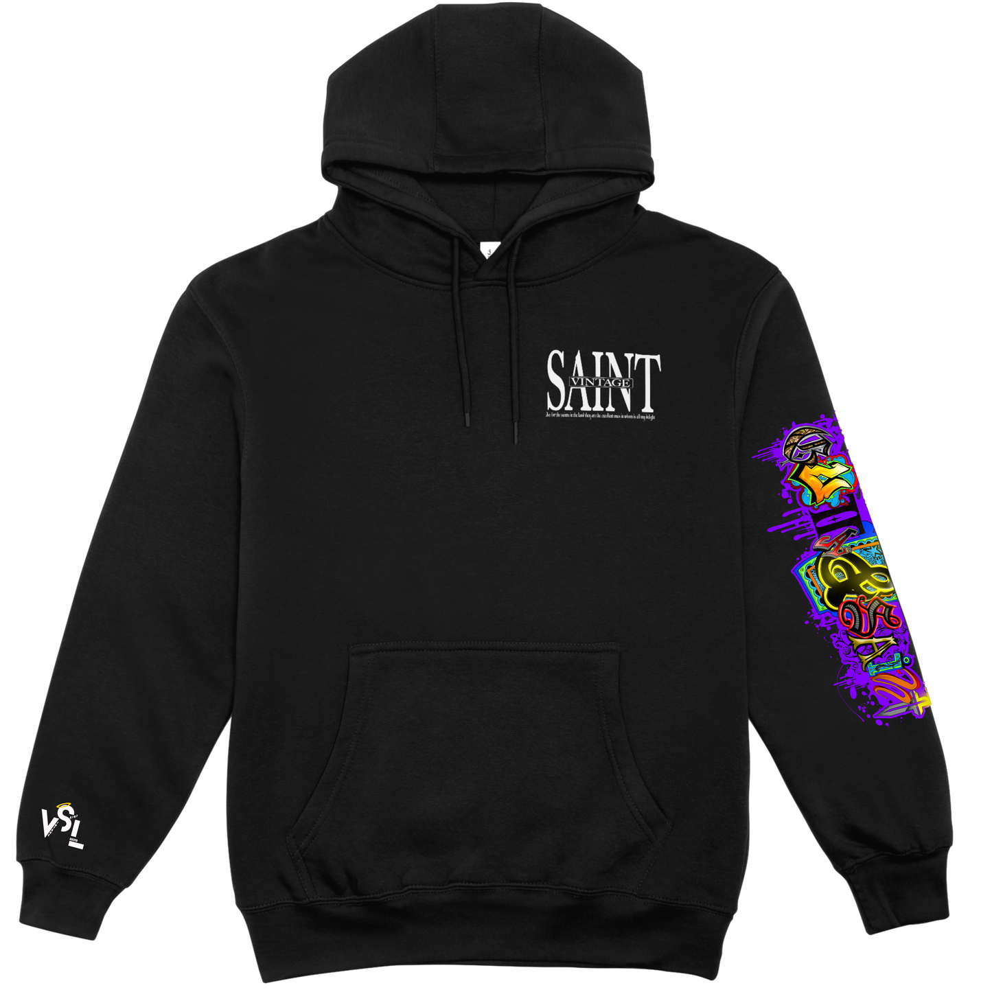 Vintage Saint abstract